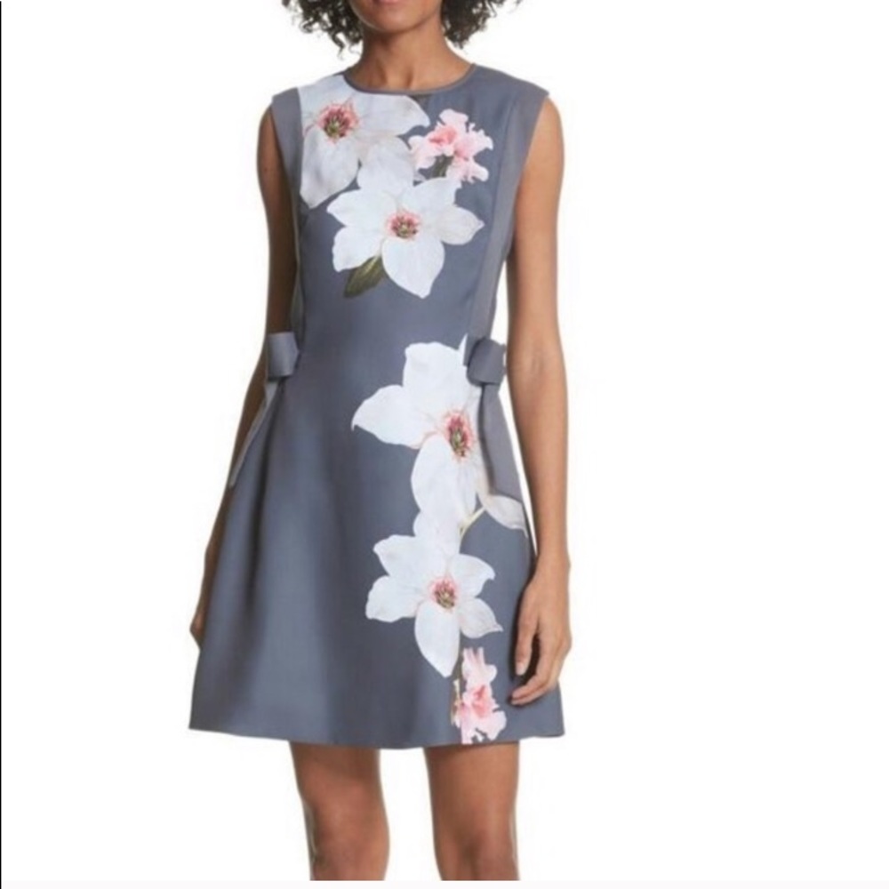 Ted Baker Chatsworth Floral Gray